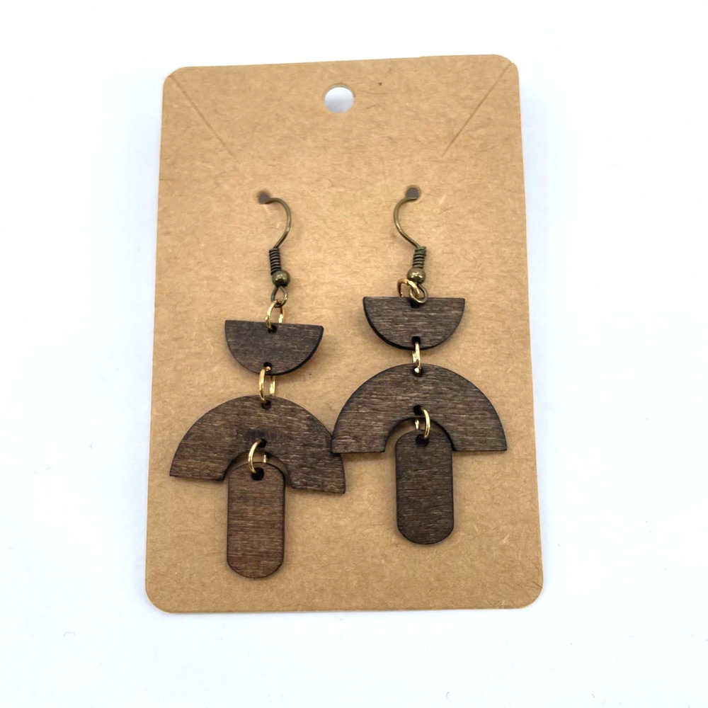 Women's Wood Earrings Fashion Jewelry